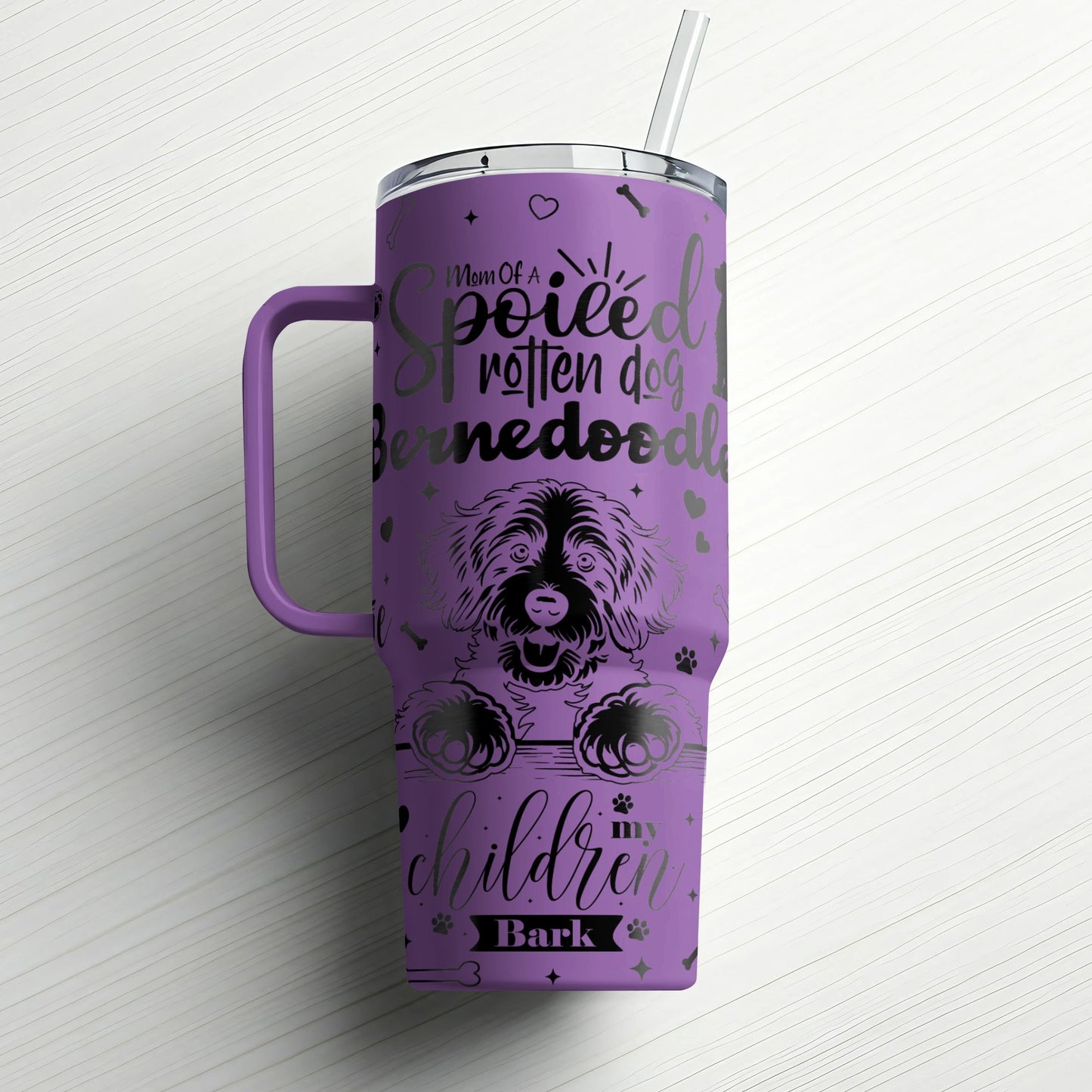 Spoiled Dog Life| Engraved Tumbler