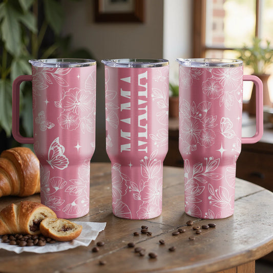Super Mom, Mama|Custom Laser Engraved Tumbler