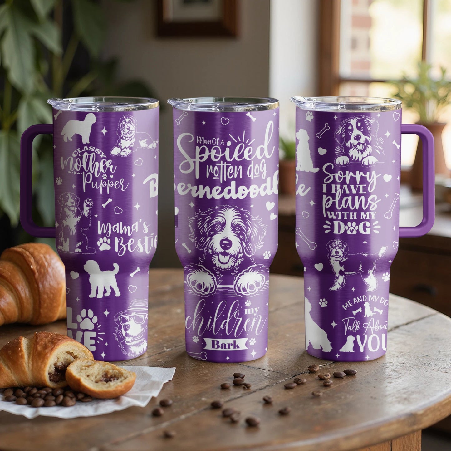 Spoiled Dog Life| Engraved Tumbler