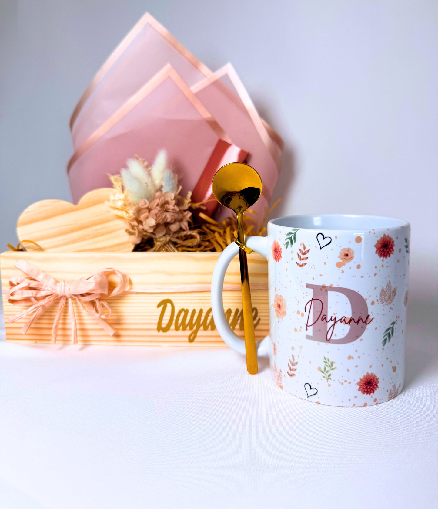 Blushing Bloom Personalized Gift Box