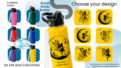 32oz Kids Water Bottle | Fairy