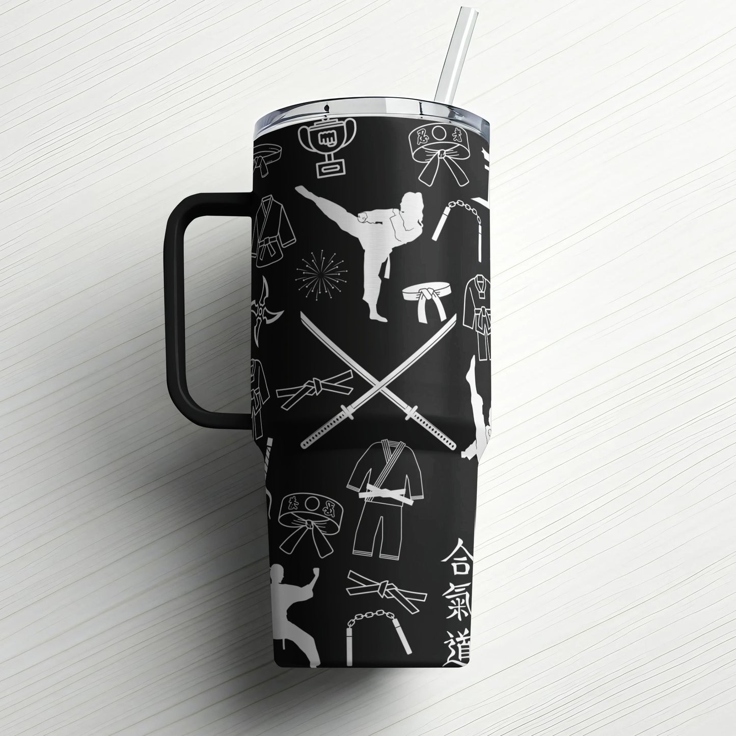 Karate Life Custom Laser Engraved |Stanley Tumbler