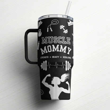 Muscle Mom|Custom Laser Engraved Tumbler