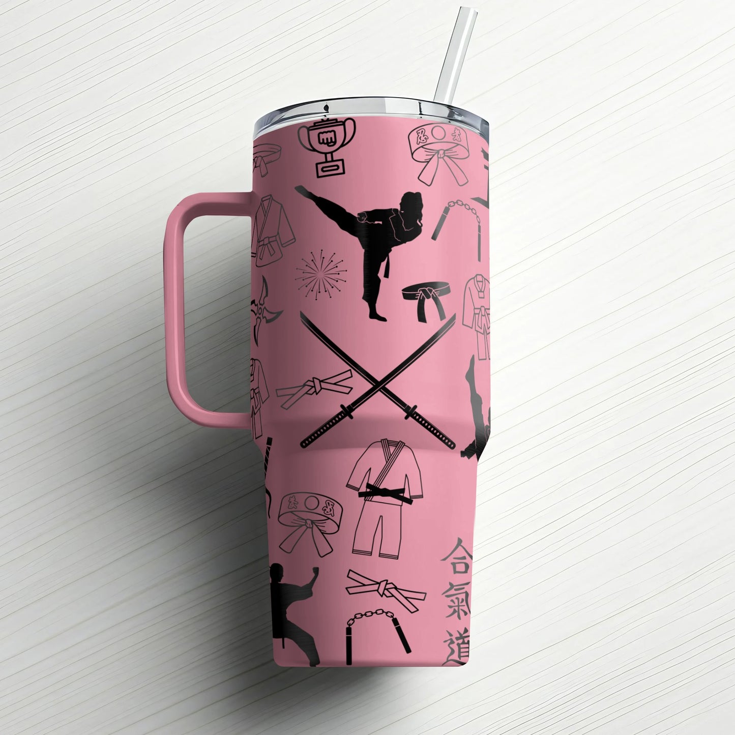 Karate Life Custom Laser Engraved |Stanley Tumbler