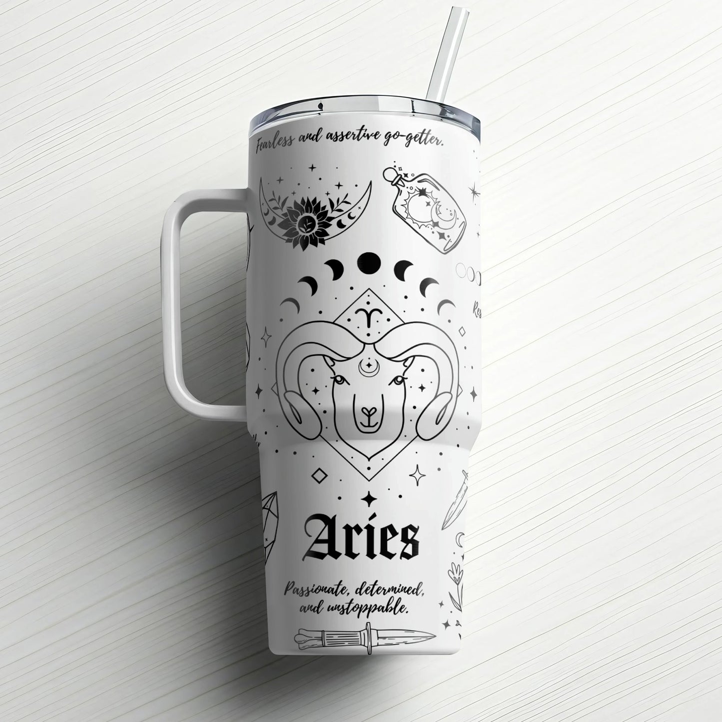 ✨ Zodiac Sign Custom Laser Engraved ✨|Stanley Tumbler