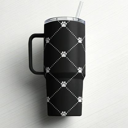 Paw Print Love |Custom Laser Engraved Tumbler