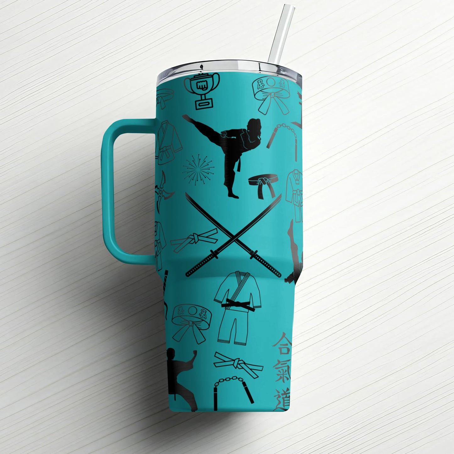 Karate Life Custom Laser Engraved |Stanley Tumbler