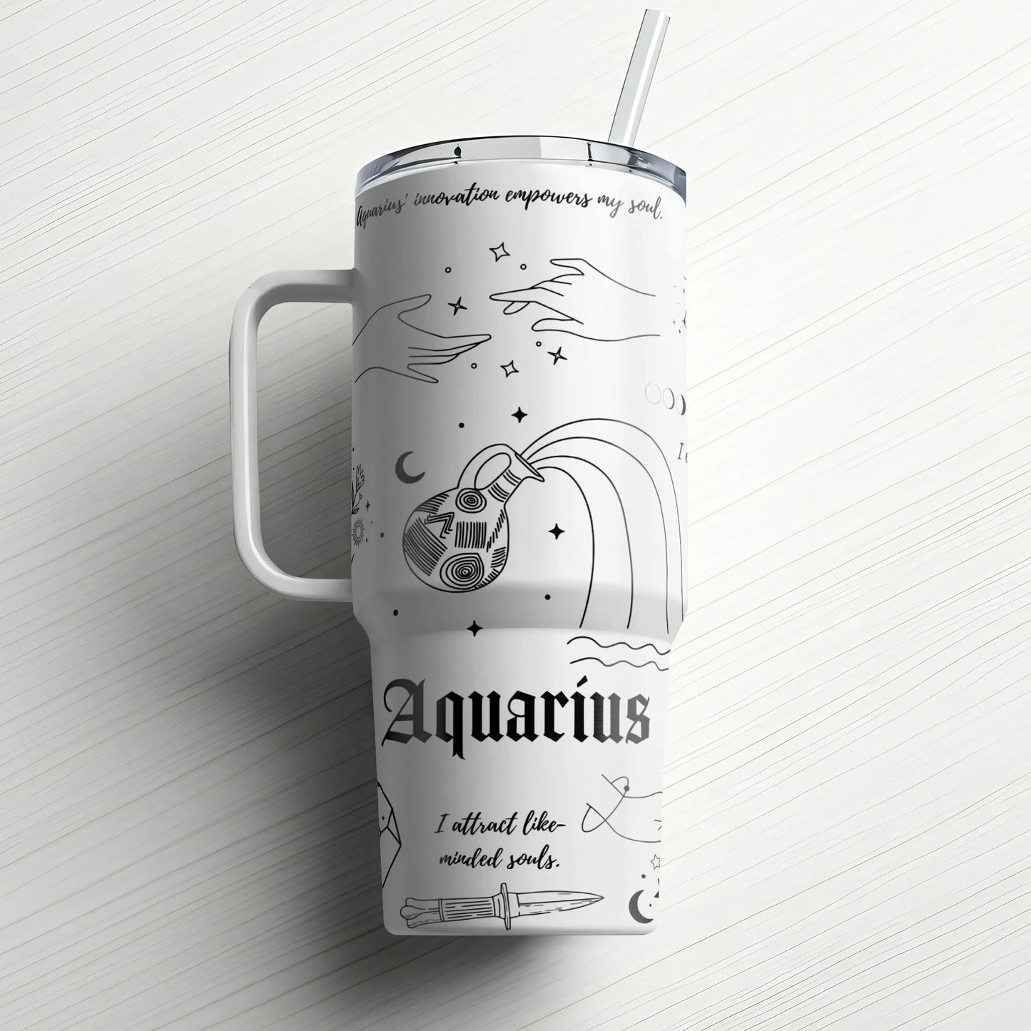 ✨ Zodiac Sign Custom Laser Engraved ✨|Stanley Tumbler