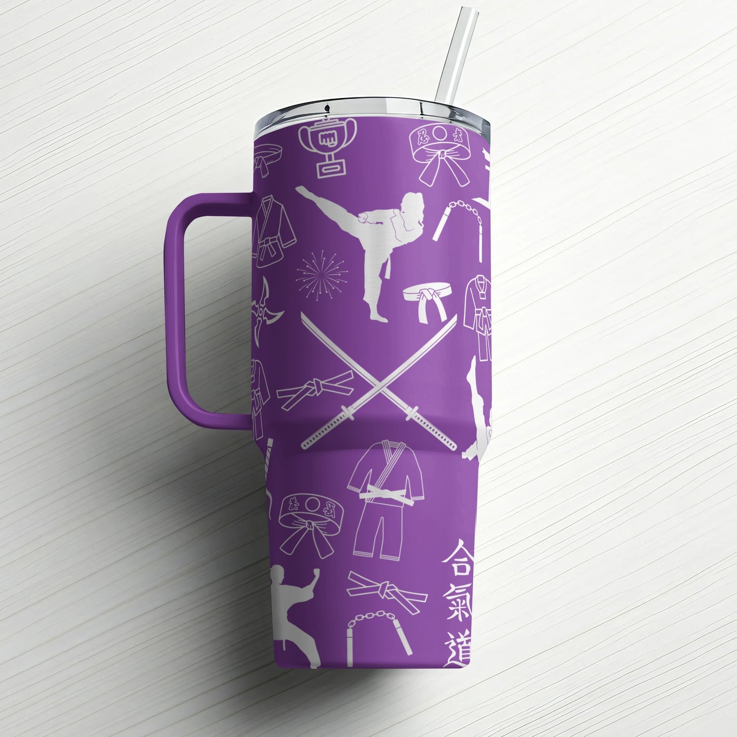 Karate Life Custom Laser Engraved |Stanley Tumbler