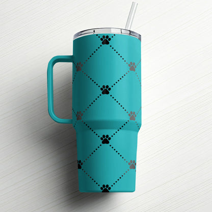 Paw Print Love |Custom Laser Engraved Tumbler