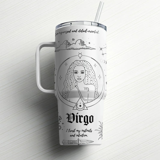 ✨ Zodiac Sign Custom Laser Engraved ✨|Stanley Tumbler