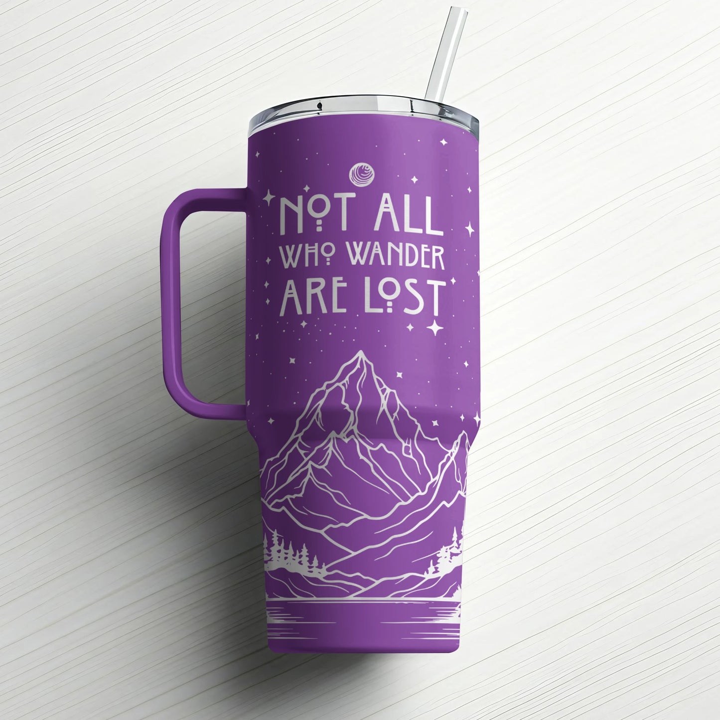 Not All Who Wander |Custom Tumbler