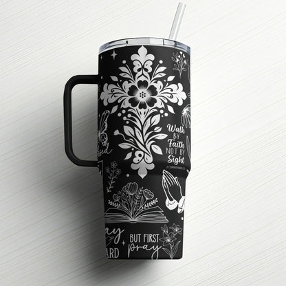 Walk by Faith |Custom Laser Engraved Tumbler