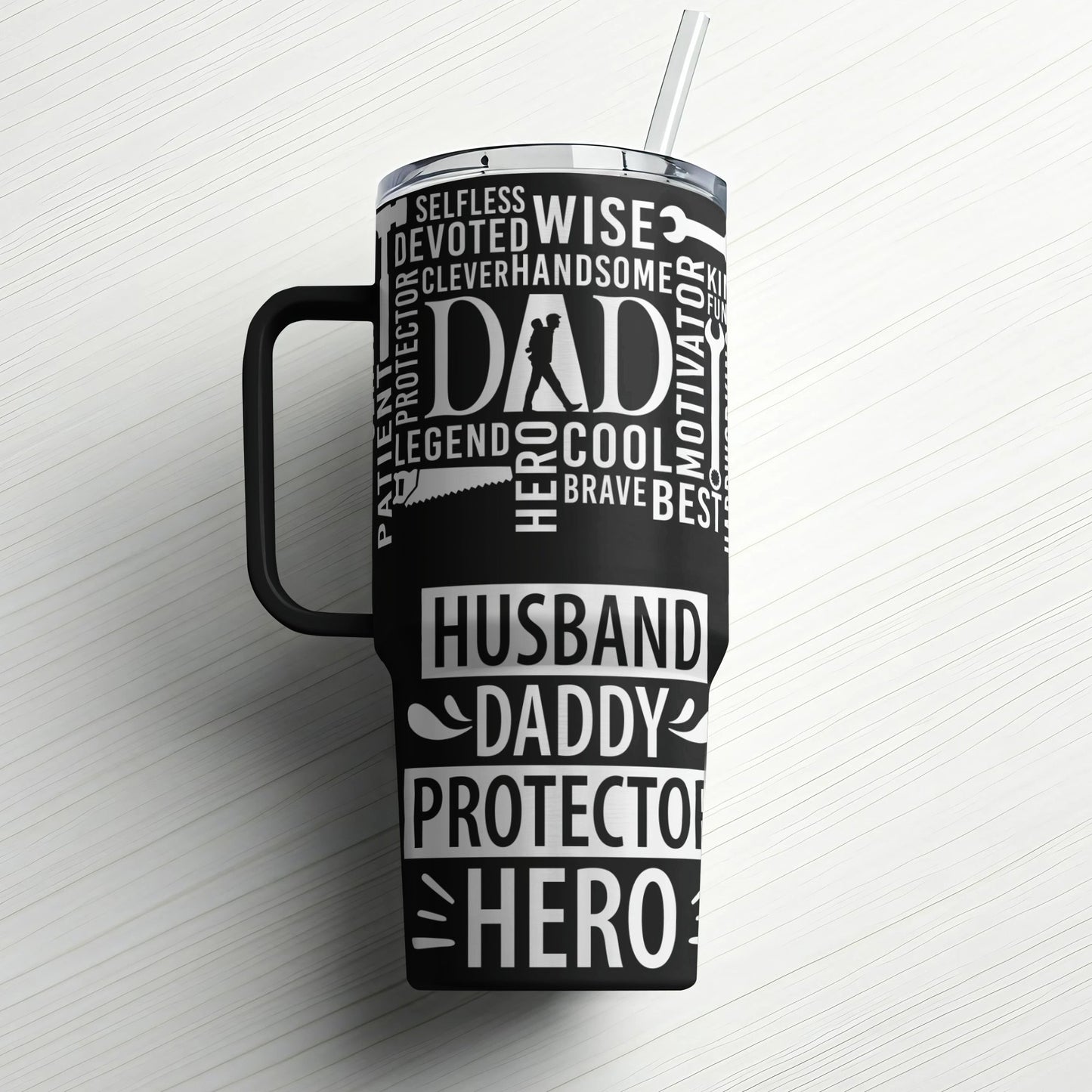 Dad Life Custom Custom Laser Engraved |Stanley Tumbler