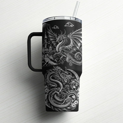 Dragon Spirit| Custom Laser Engraved Tumbler