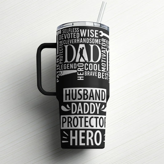 Dad Life Custom|Custom Laser Engraved Tumbler