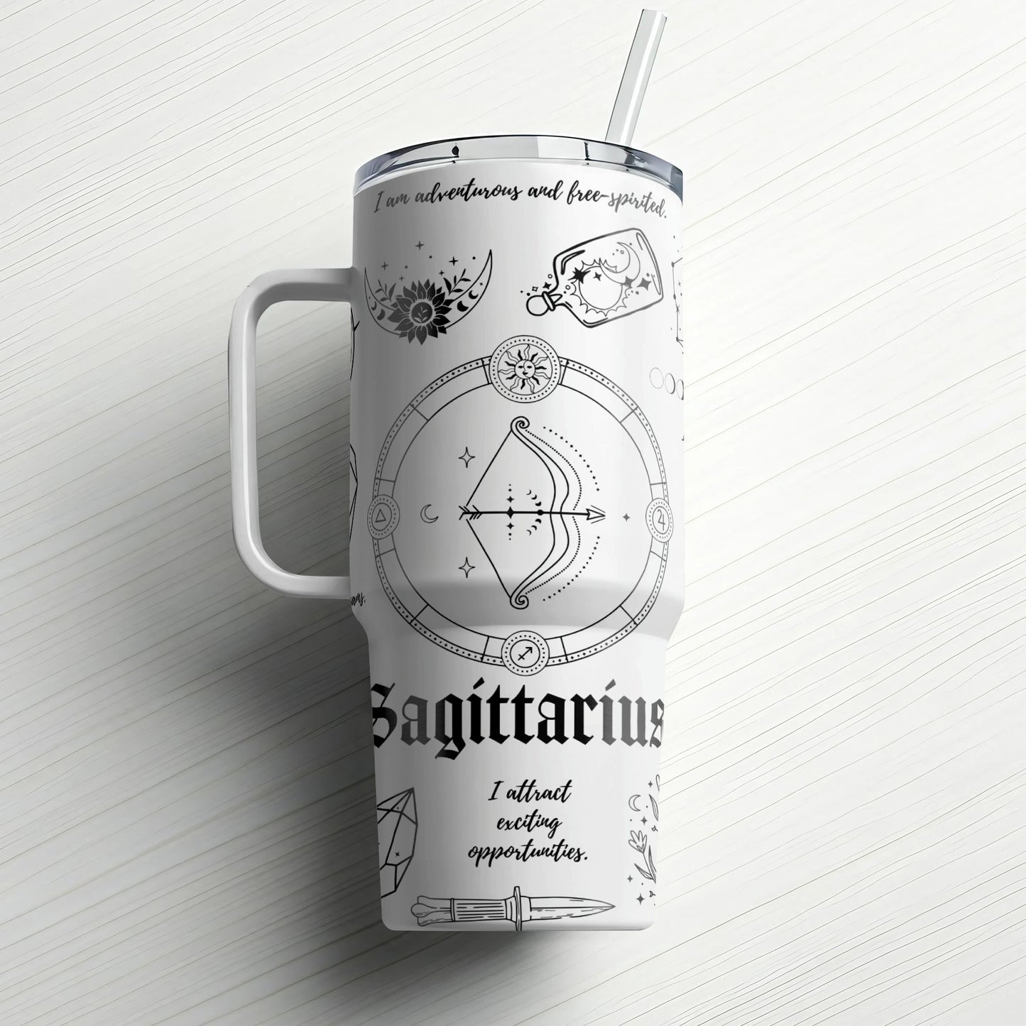 ✨ Zodiac Sign Custom Laser Engraved ✨|Stanley Tumbler