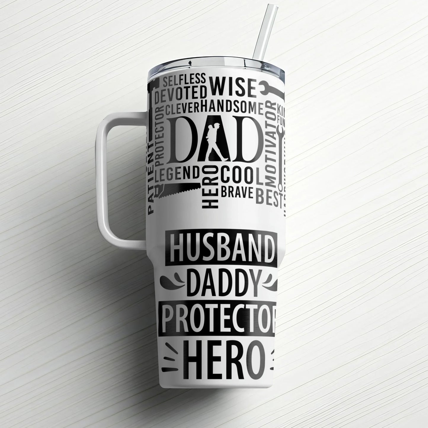 Dad Life Custom Custom Laser Engraved |Stanley Tumbler