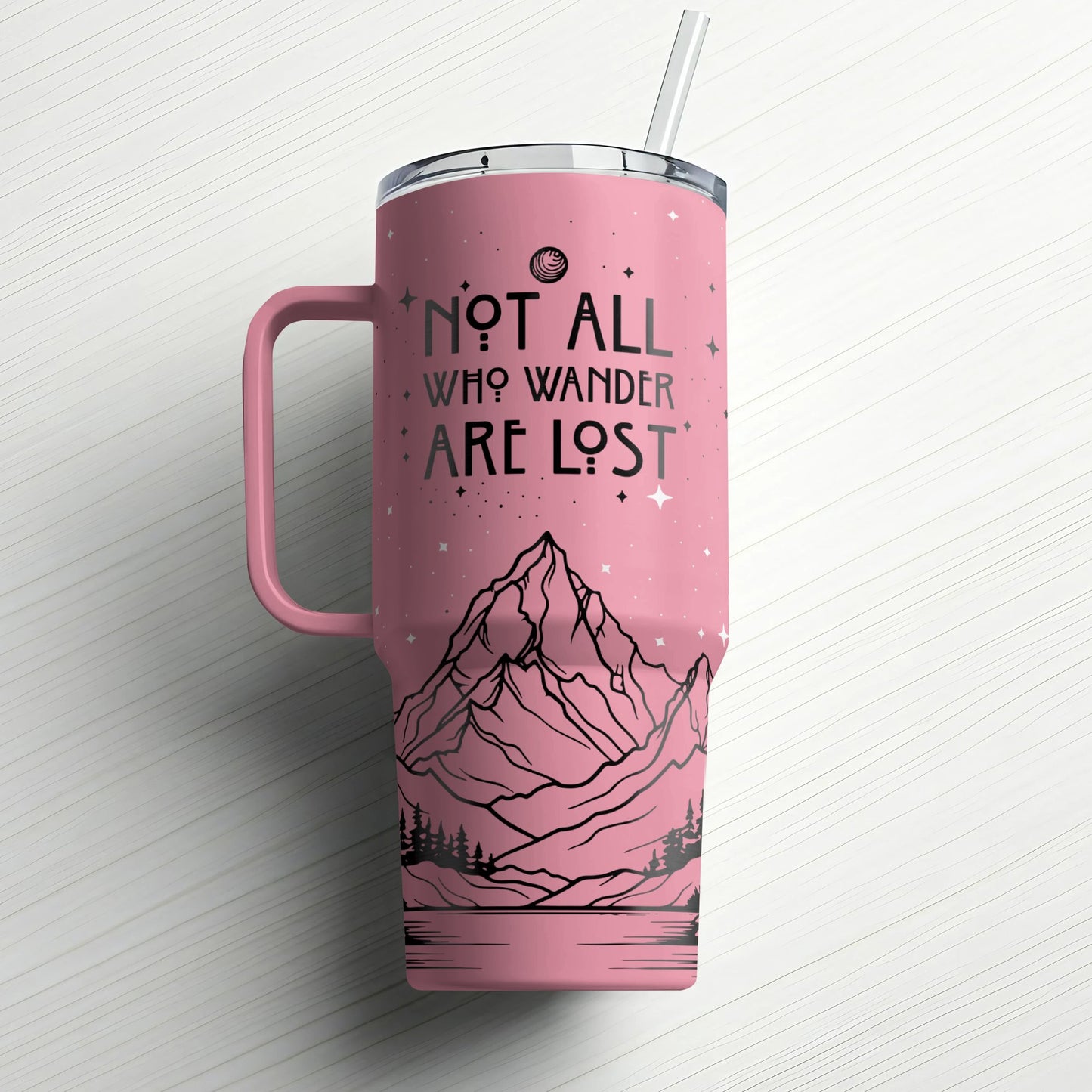 Not All Who Wander |Custom Tumbler