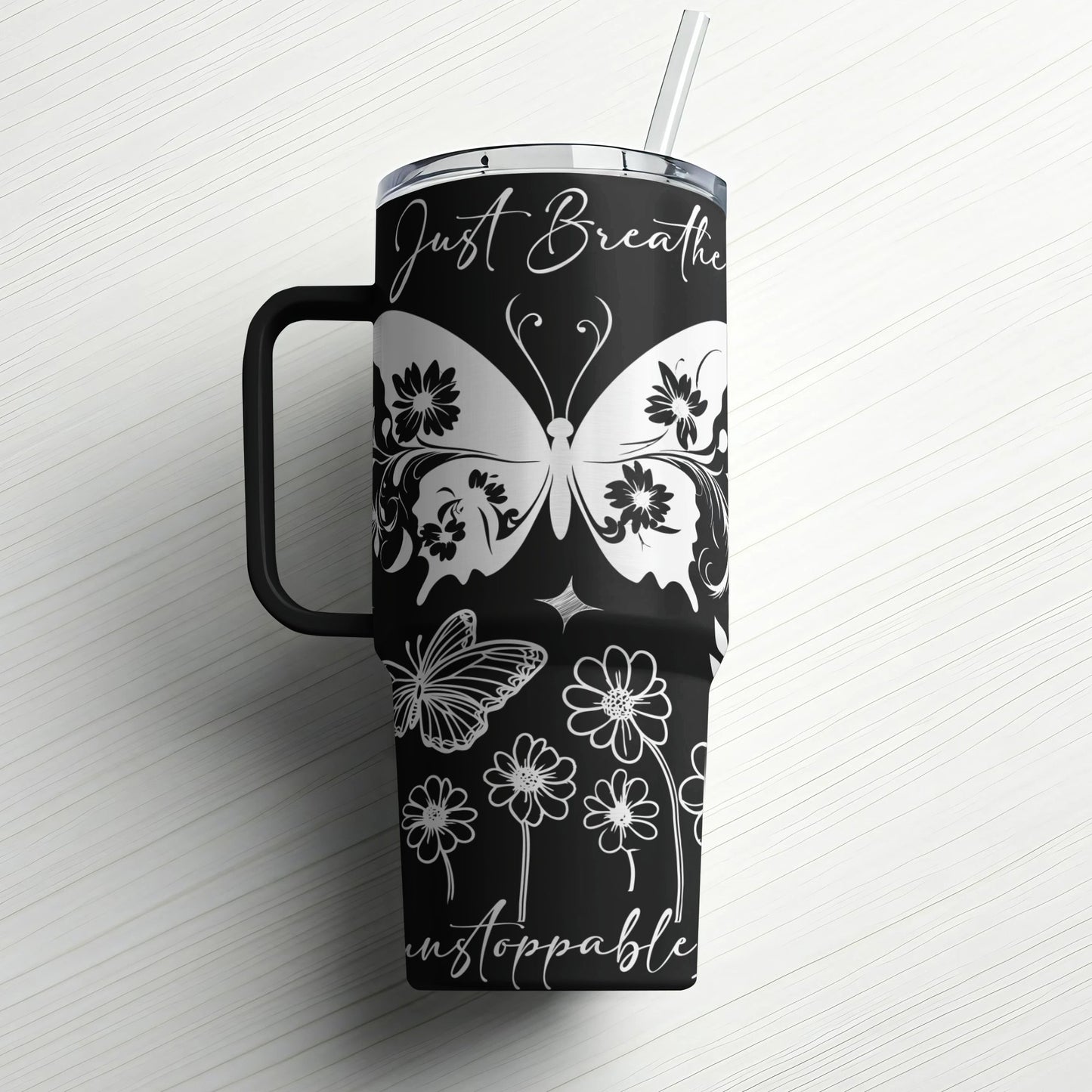 Just Breathe Make Yourself a Priority |Stanley Tumbler