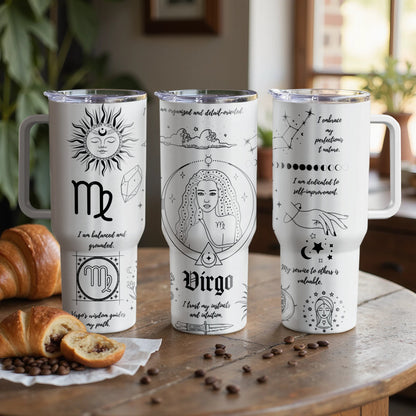 Zodiac Sign |Custom Laser Engraved Tumbler