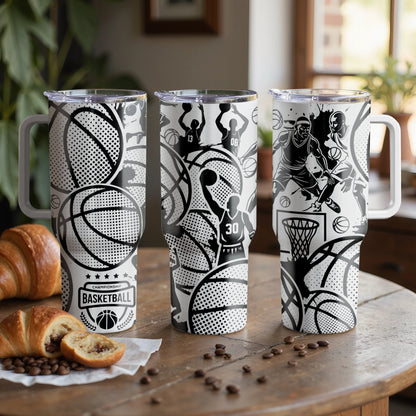 Basketball  |Custom Laser Engraved Tumbler