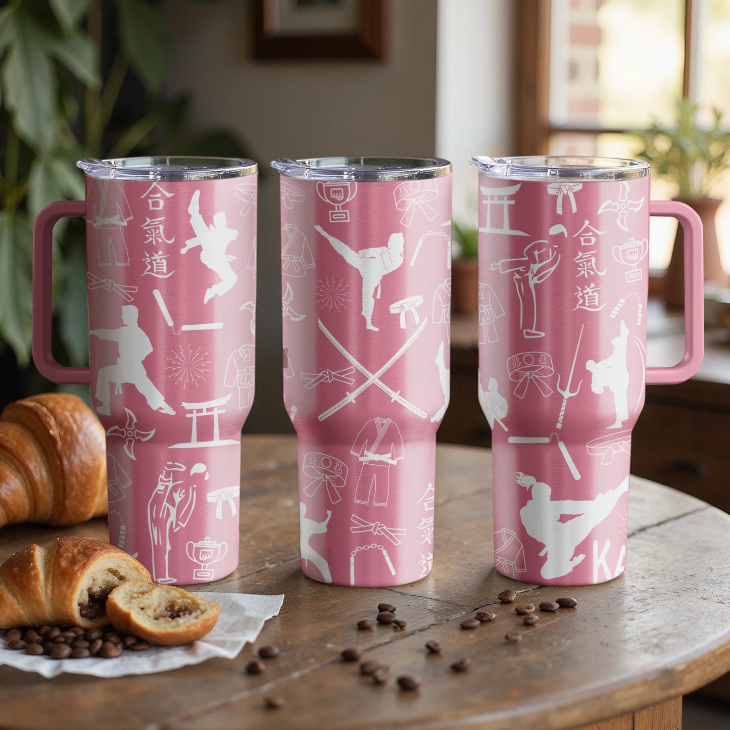 Karate Life Custom Laser Engraved |Stanley Tumbler