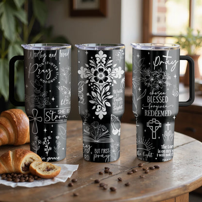 Walk by Faith |Custom Laser Engraved Tumbler