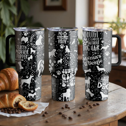 Just a Girl Who Loves Dogs Custom Laser Engraved |Stanley Tumbler