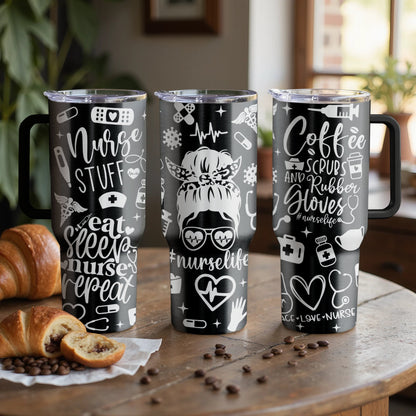Nurse Life| Custom Laser Engraved Tumbler