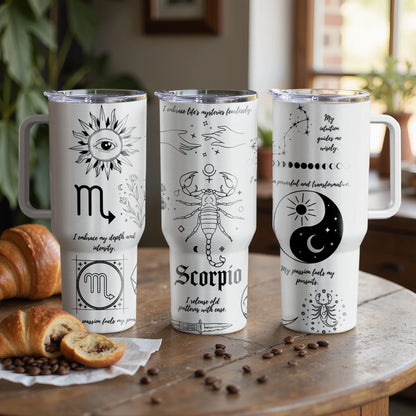Zodiac Sign |Custom Laser Engraved Tumbler