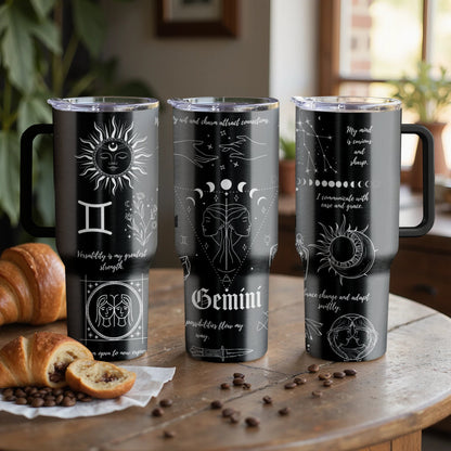 Zodiac Sign |Custom Laser Engraved Tumbler