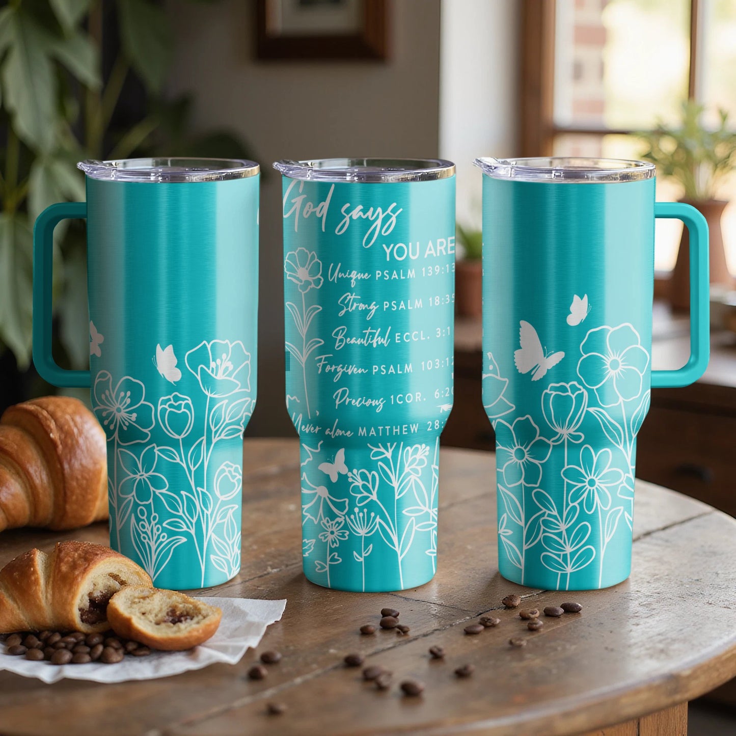 God Says You Are |Custom Laser Engraved Tumbler