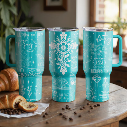Walk by Faith |Custom Laser Engraved Tumbler
