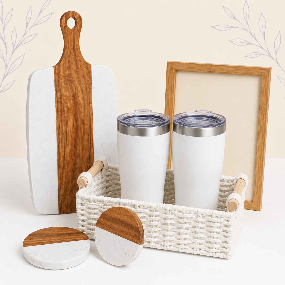 Personalized Realtor Closing Gift Basket for New Homeowners