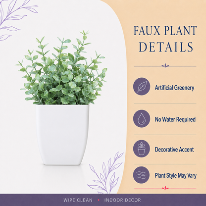 Faux greenery detail included in Copper House ready-to-gift coffee basket