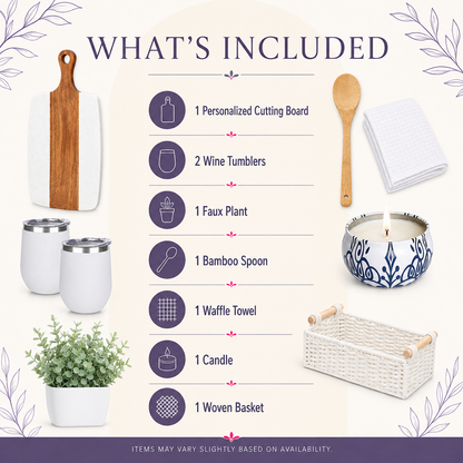 New Home Gift Basket – Modern Home Celebration | Ready to Gift