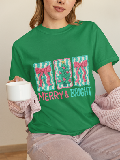 🎄 Merry & Bright Holiday Gift Box – Yarn Crochet Christmas Gift Set | Kintoir