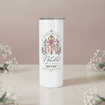 Personalized Realtor Tumbler – Guiding You Home | Kintoir